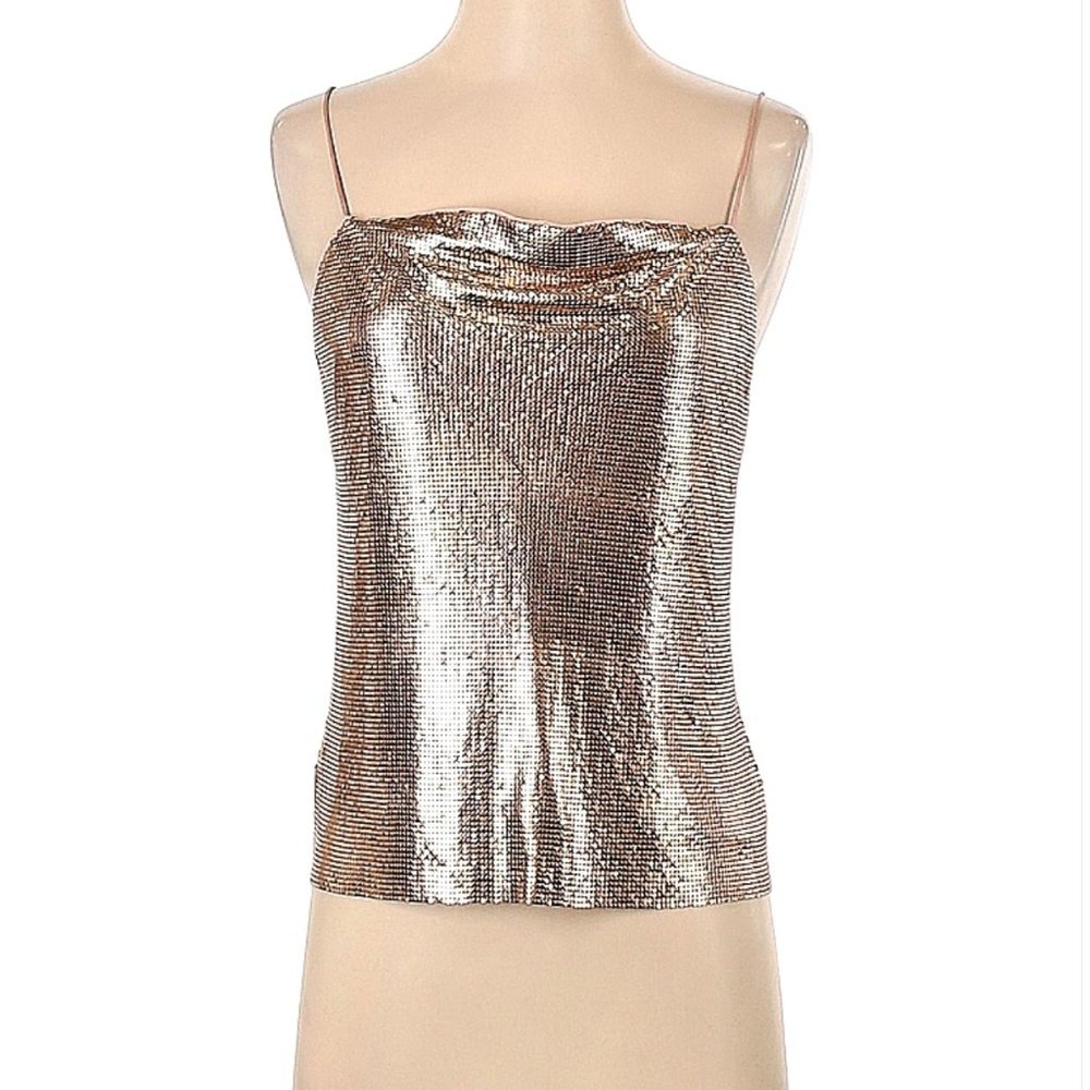 Alice + Olivia Sleeveless Sparkly Blouse NWT